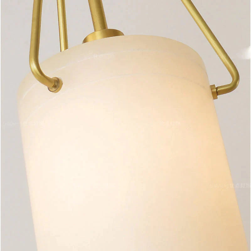 Nina Modern Alabaster Pendant Light, Alabaster Pendant Lamp Besides Bed Pendant Light Luster Gaze