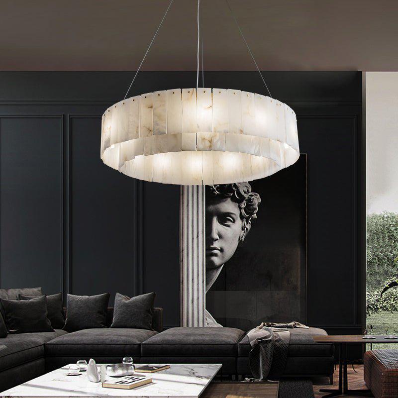 Regalis Alabaster Chandelier Light