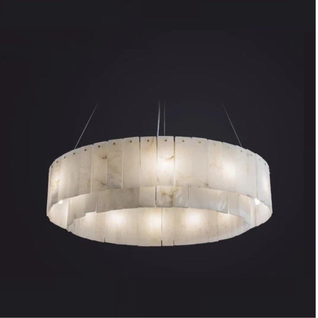 Regalis Alabaster Chandelier Light