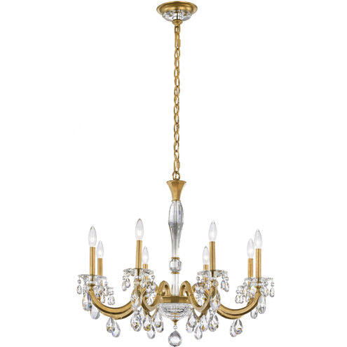 Luster Gaze Radiant Bloom 8-Light Chandelier - Background Shot