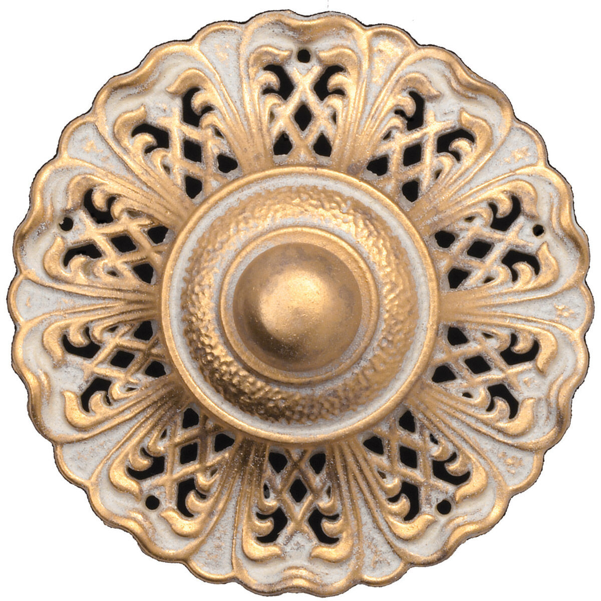 Luster Gaze Regal Bloom Rococo Chandelier - Background Shot