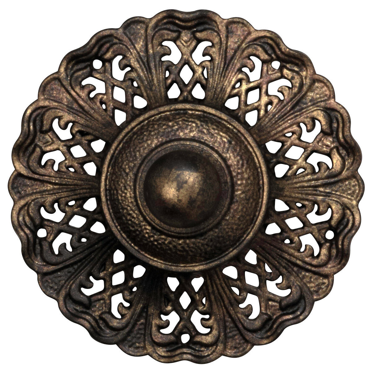 Luster Gaze Regal Bloom Rococo Chandelier - Background Shot