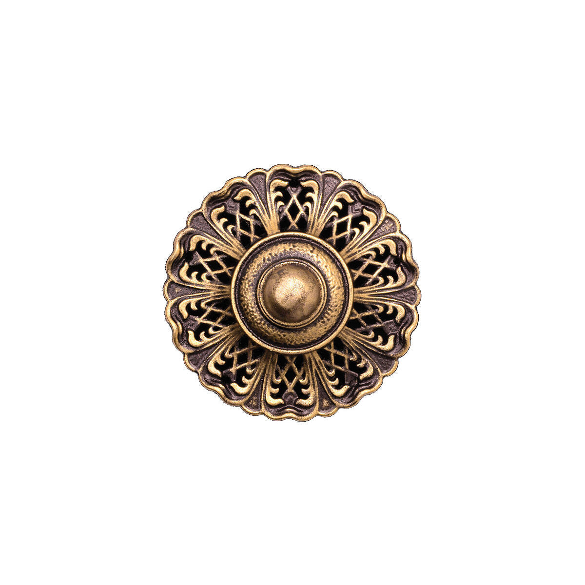 Luster Gaze Regal Bloom Rococo Chandelier - Background Shot