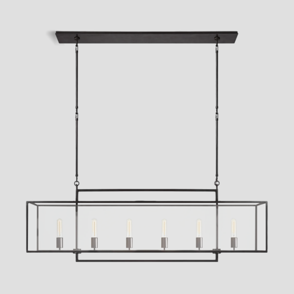 Bekel Linear Glass Chandelier