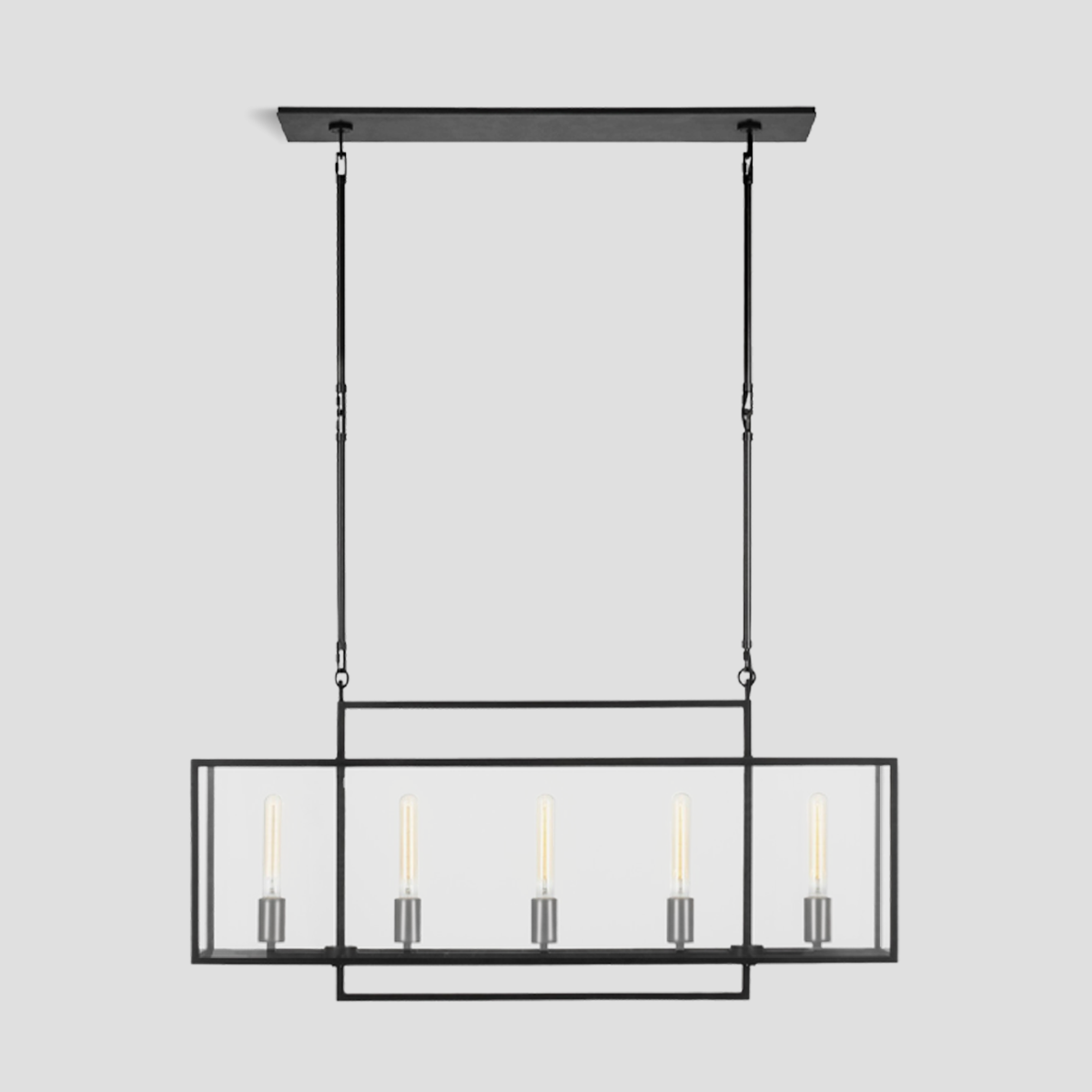 Bekel Linear Glass Chandelier
