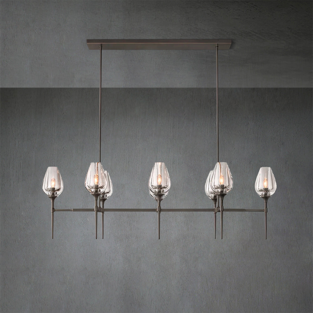Tulpe Linear Chandelier 52″