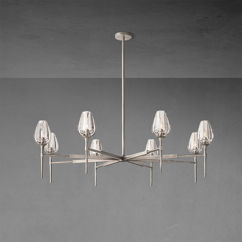 Tulpe Round Living Room Chandelier 54"