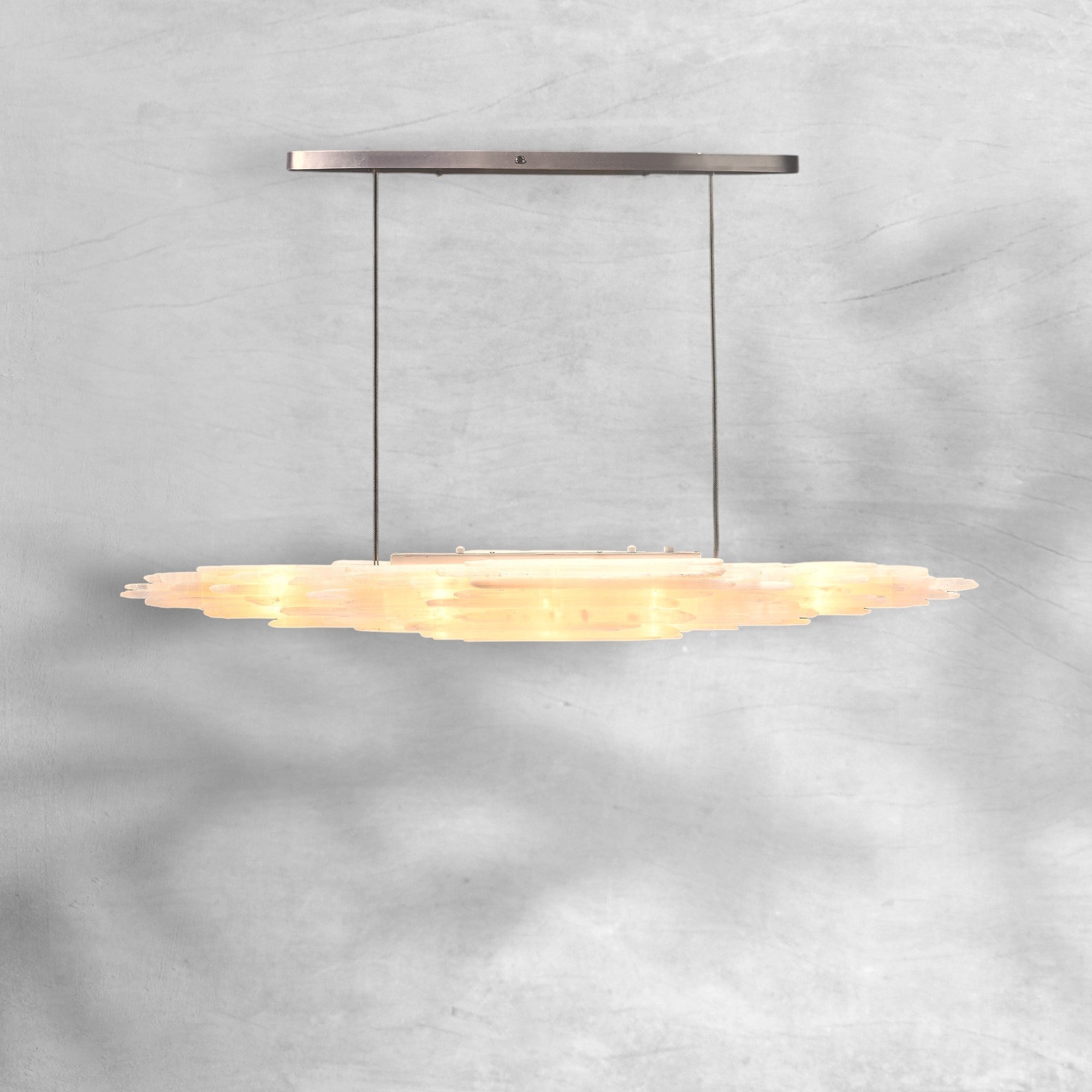 Selonite Chandelier 47"59"71"