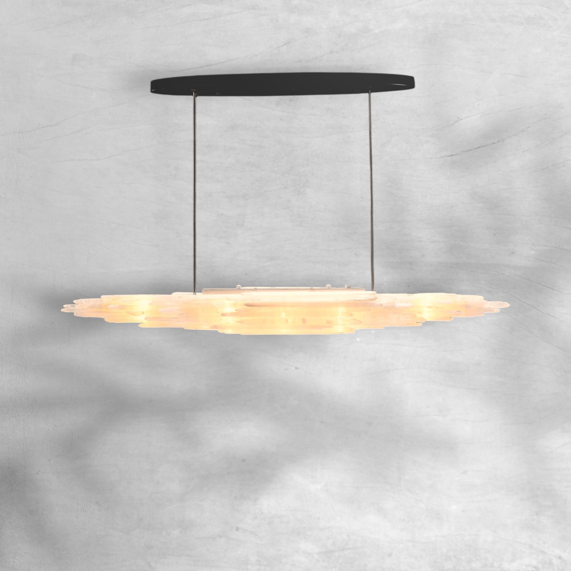 Selonite Chandelier 47"59"71"