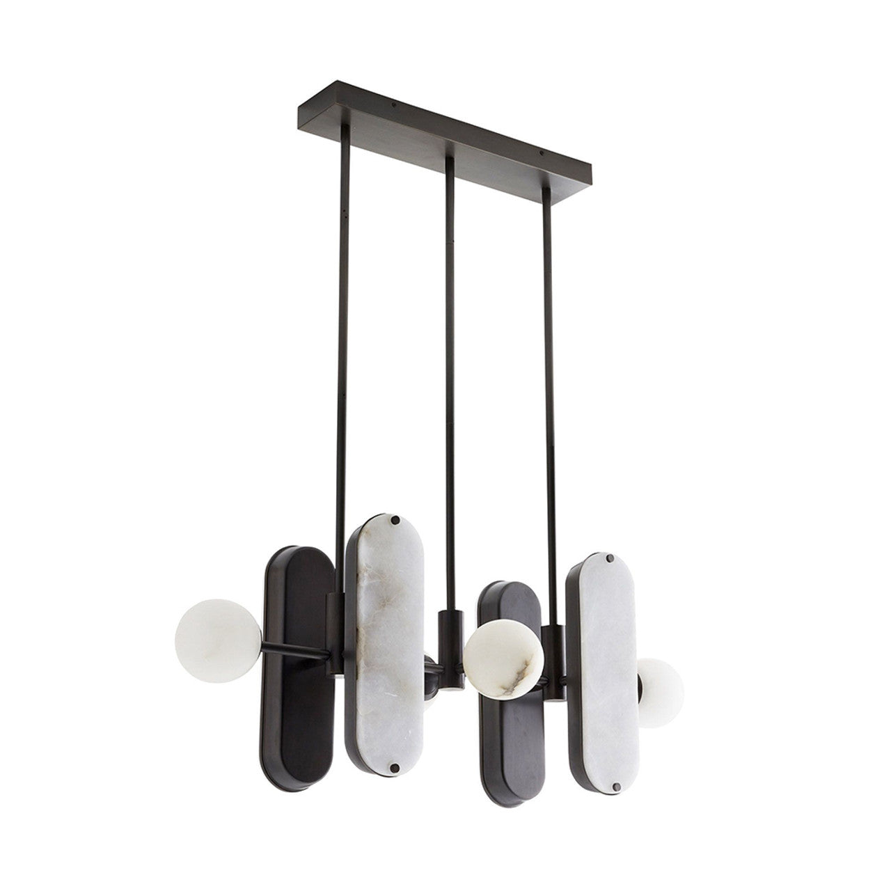 Maradona Pendant Light, Designer Choice Linear Chandelier - Luster Gaze
