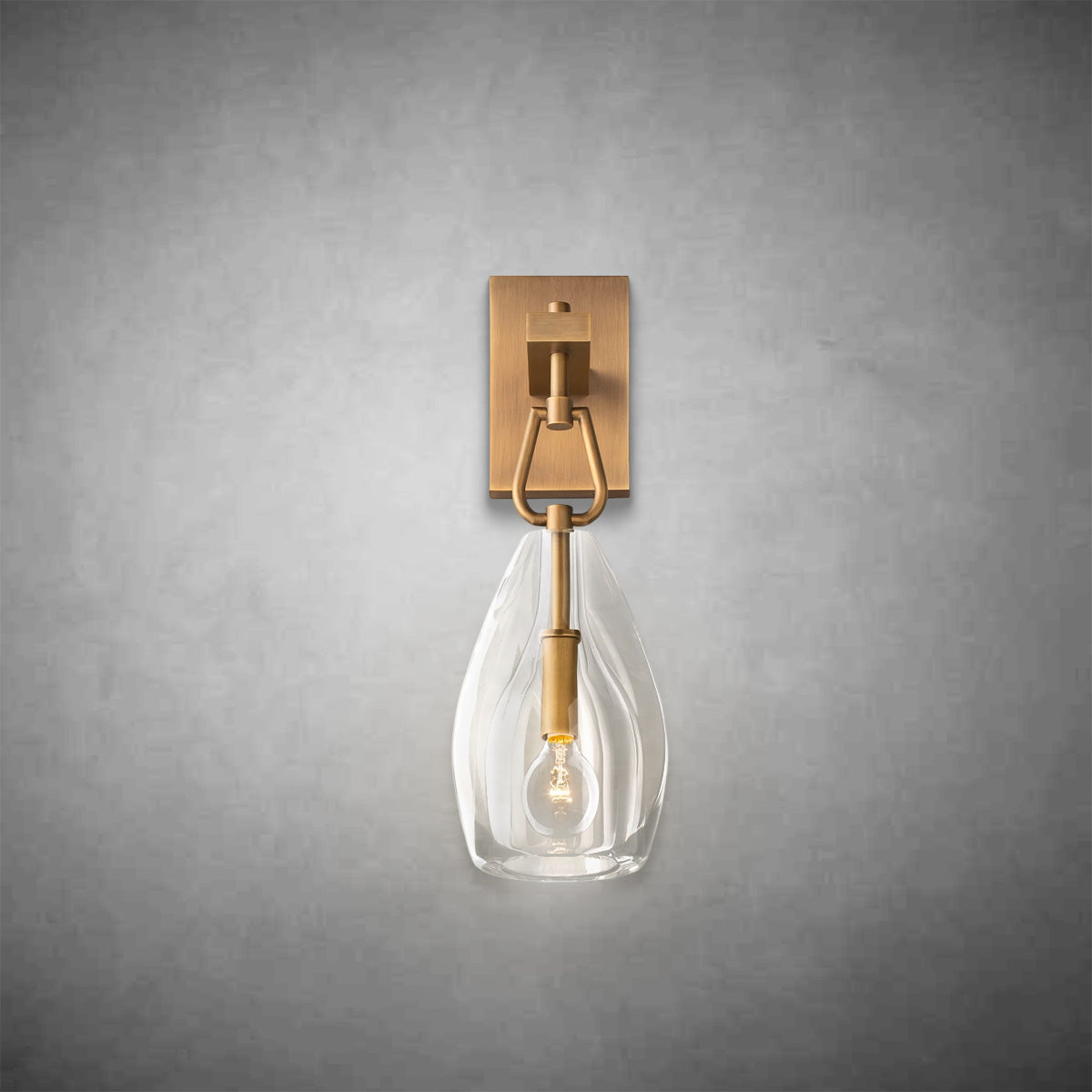Botanist Cloche Flute Wall Sconce