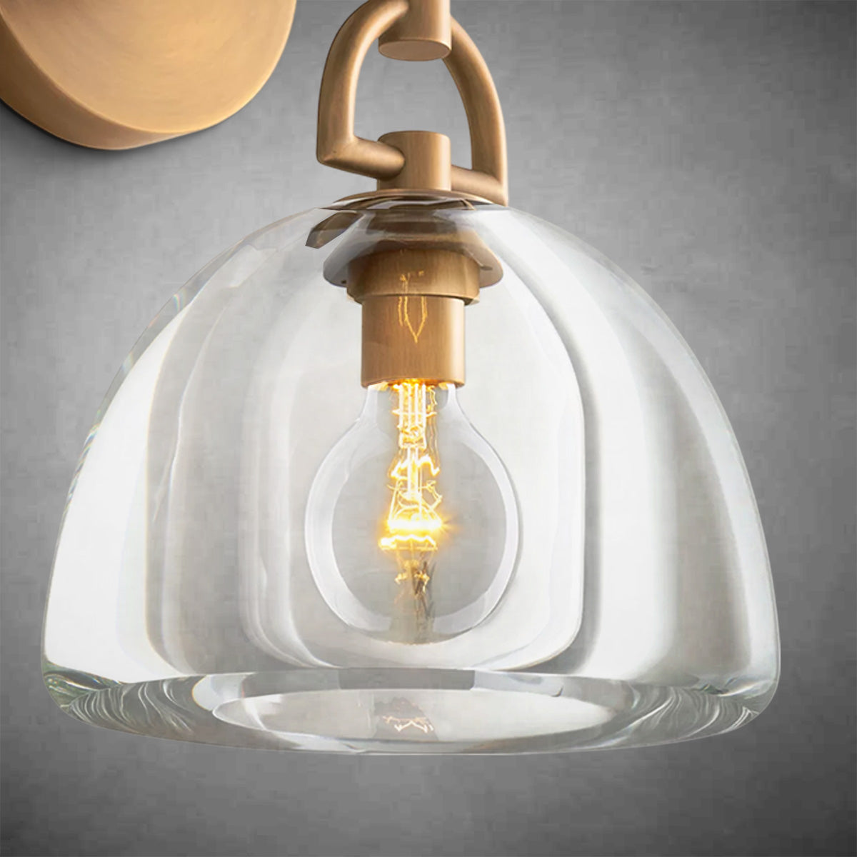Botanist Cloche Dome Wall Sconce