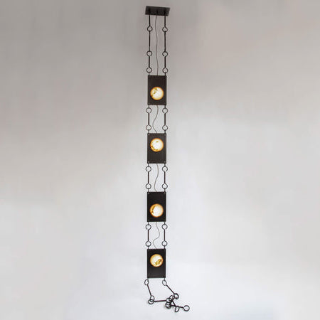 Luster Gaze Ariadne Alabaster Link Chandelier - Background Shot