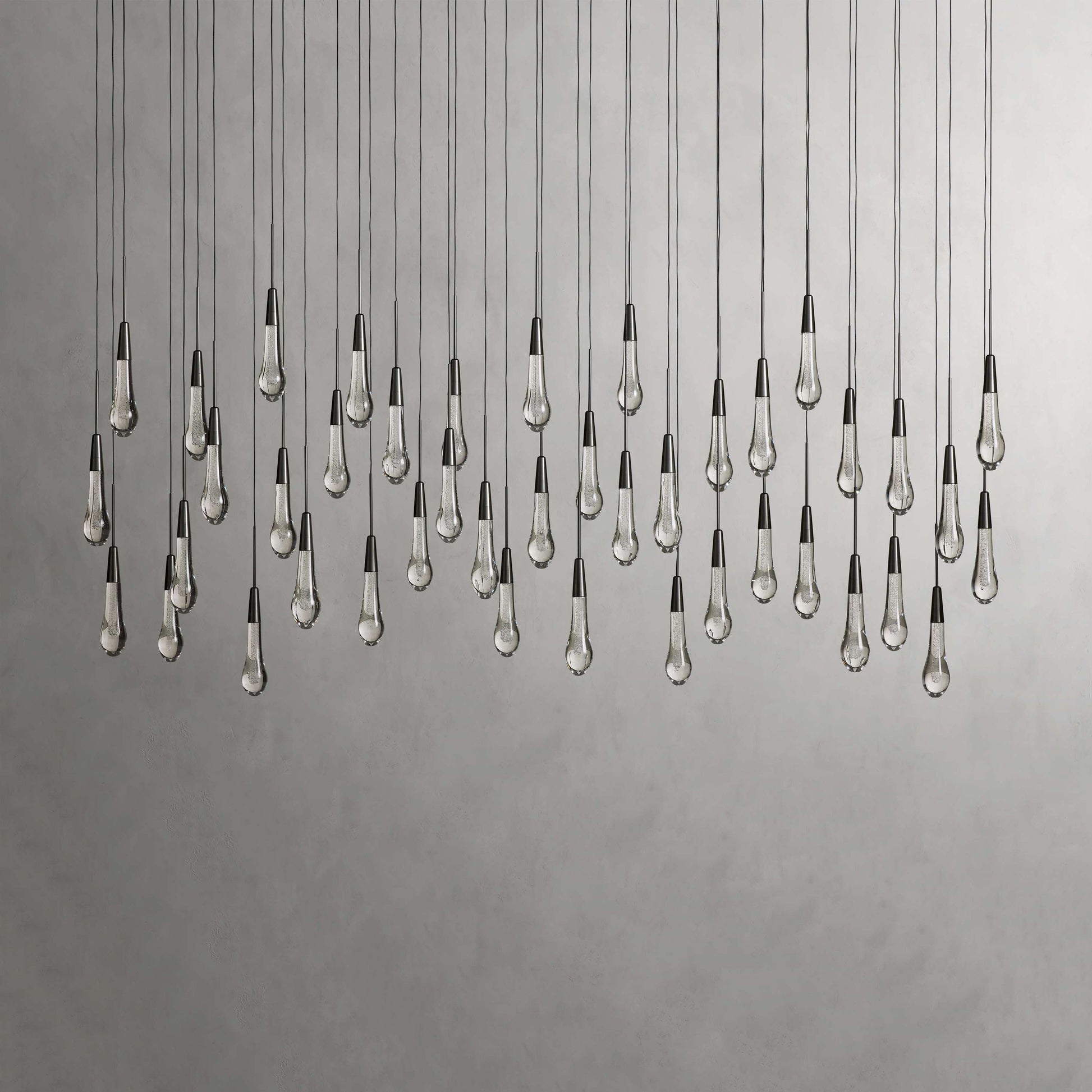 Soltaire Raindrop Linear Chandelier