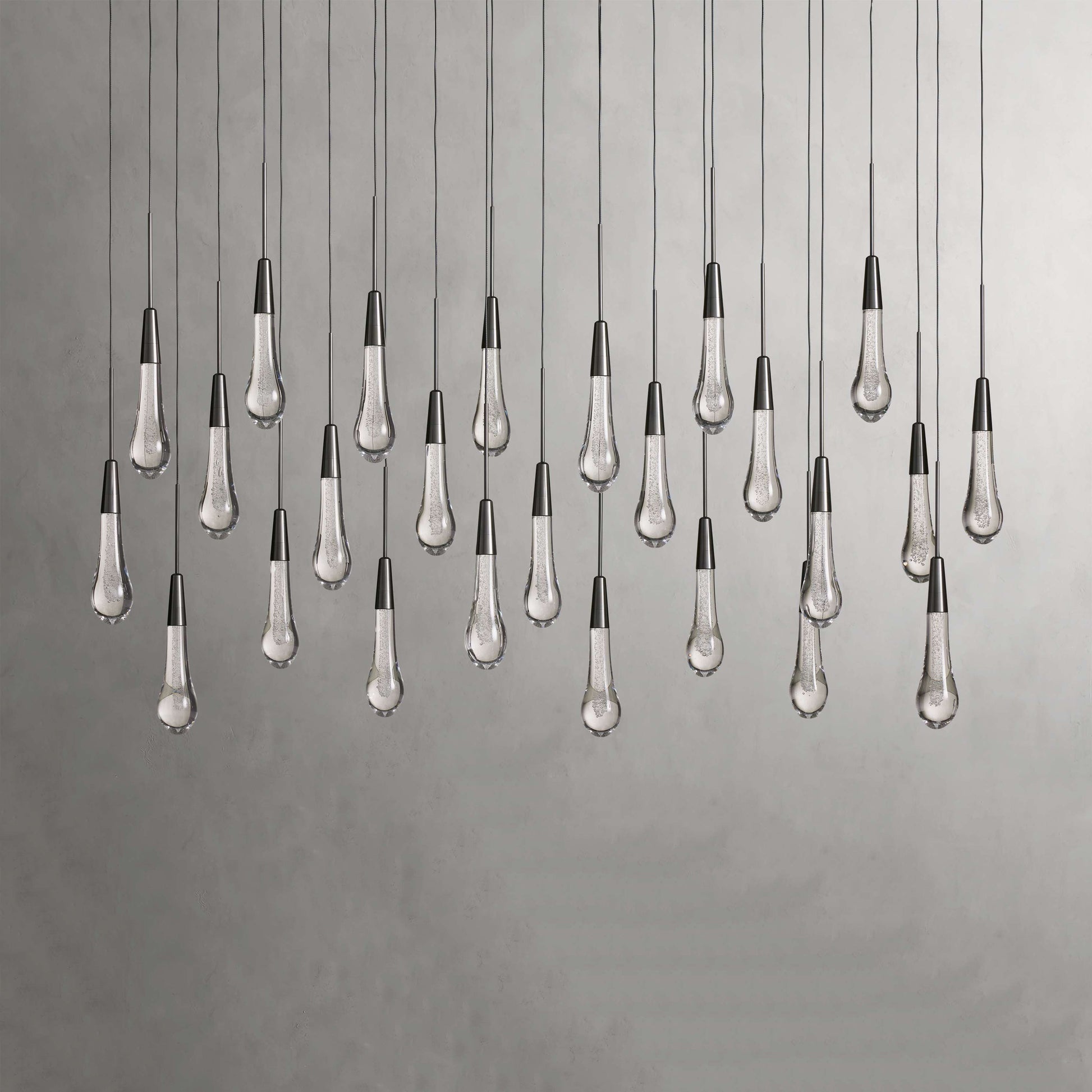 Soltaire Raindrop Linear Chandelier