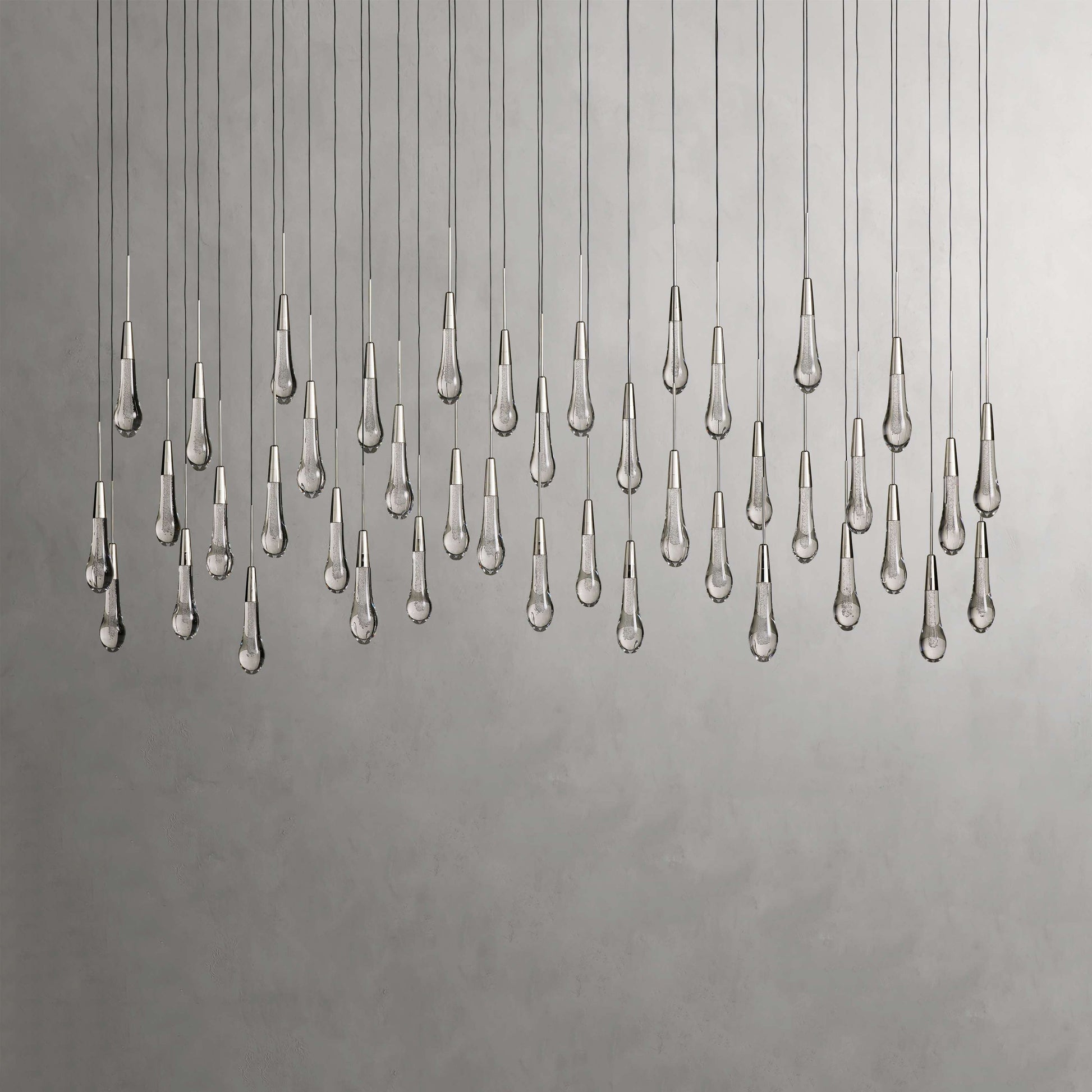 Soltaire Raindrop Linear Chandelier