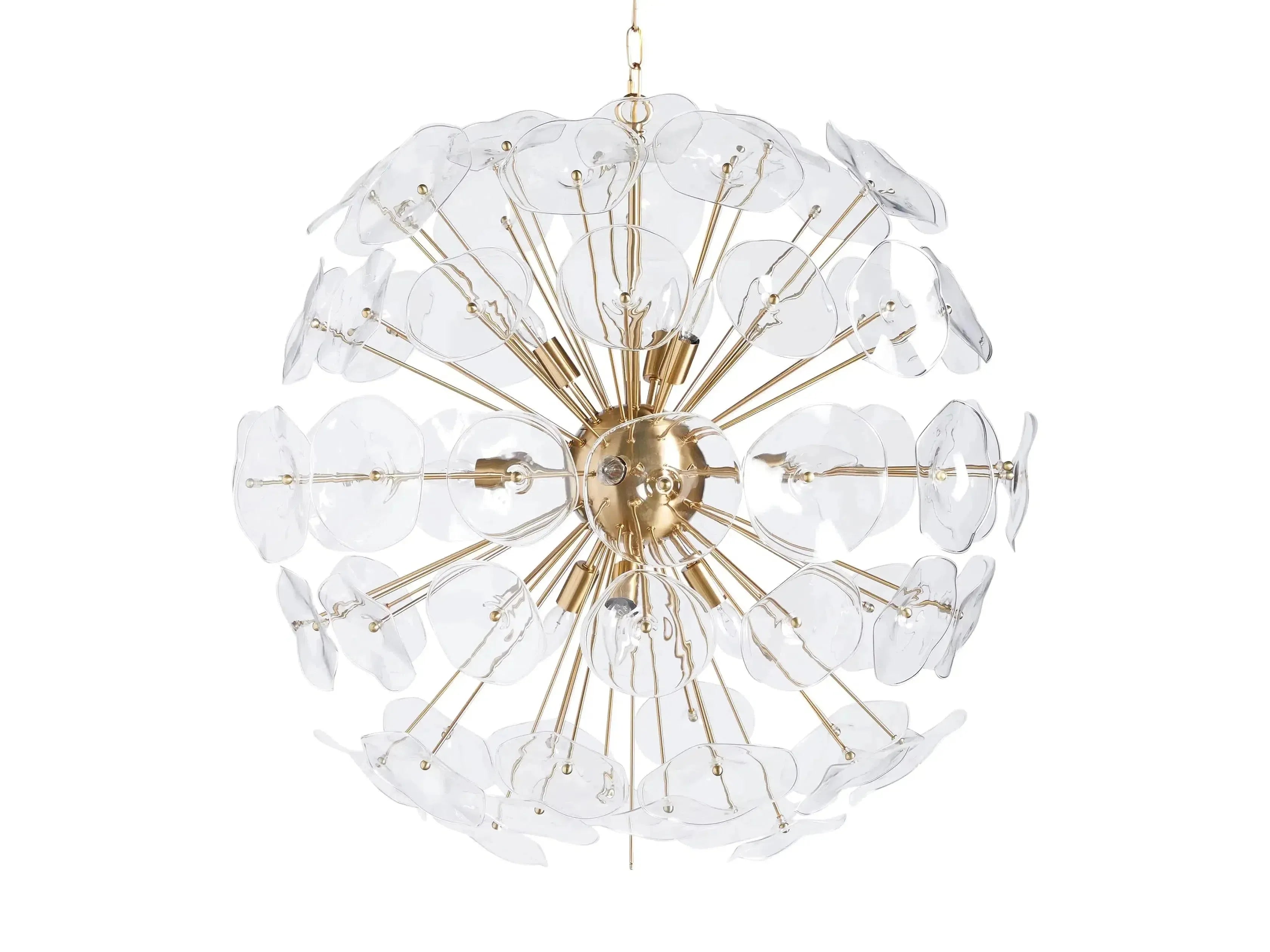 Luster Gaze Bloom Radiance Round Chandelier - Background Shot