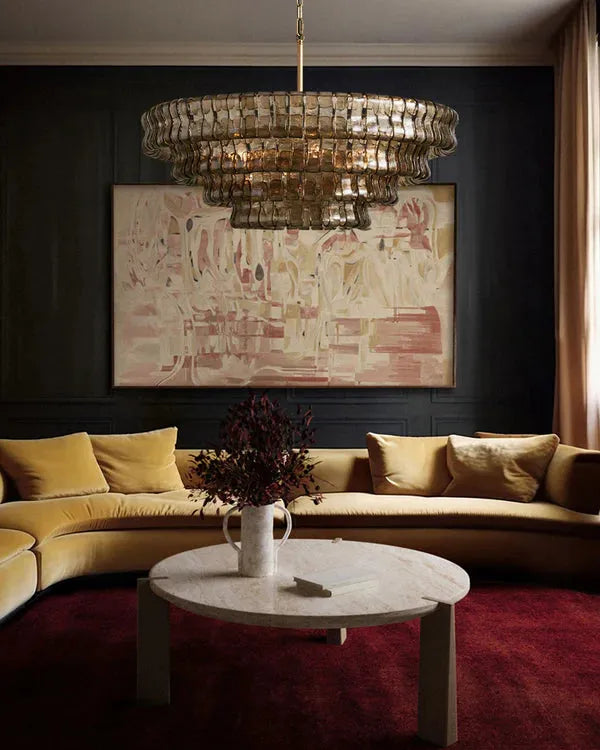 Ghiaccio Round Chandelier