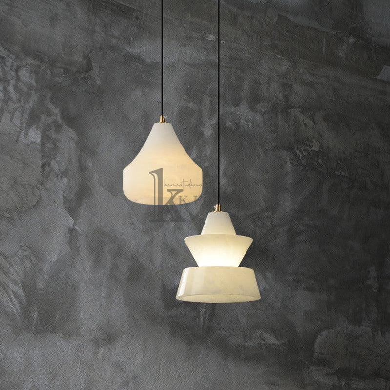 Felix Small Alabaster Pendant Light Besides Bed Pendant Light Luster Gaze