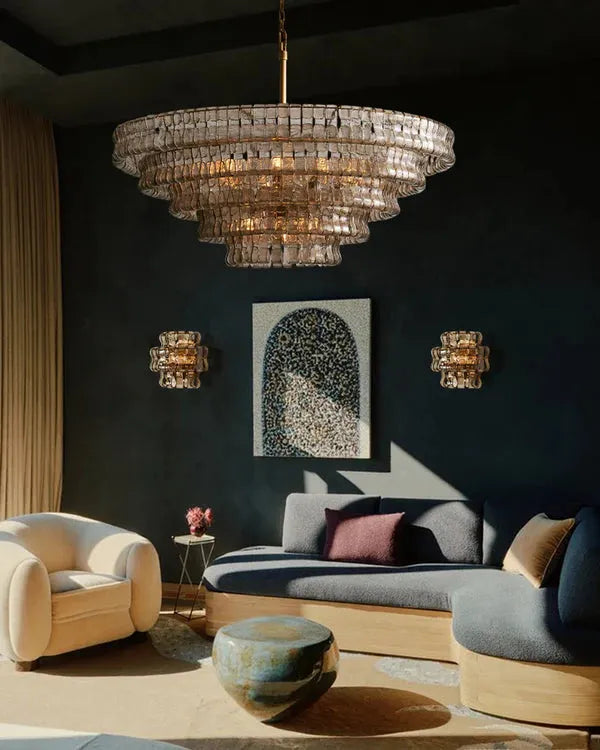 Ghiaccio Round Chandelier