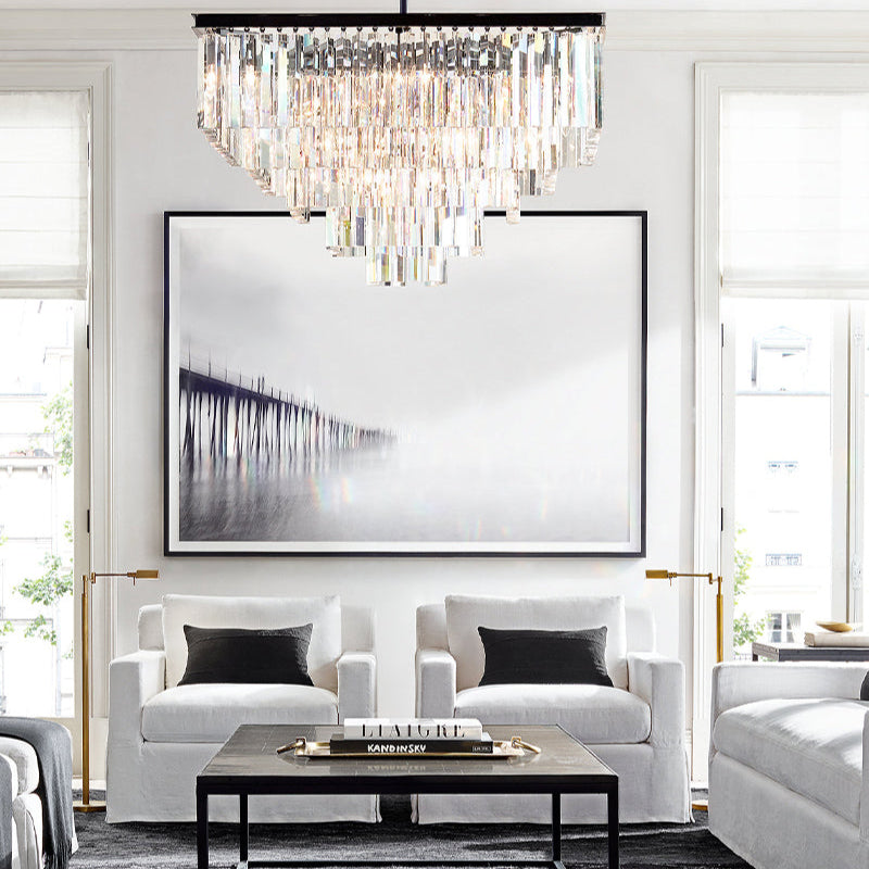 1920s Odeom Square Chandelier