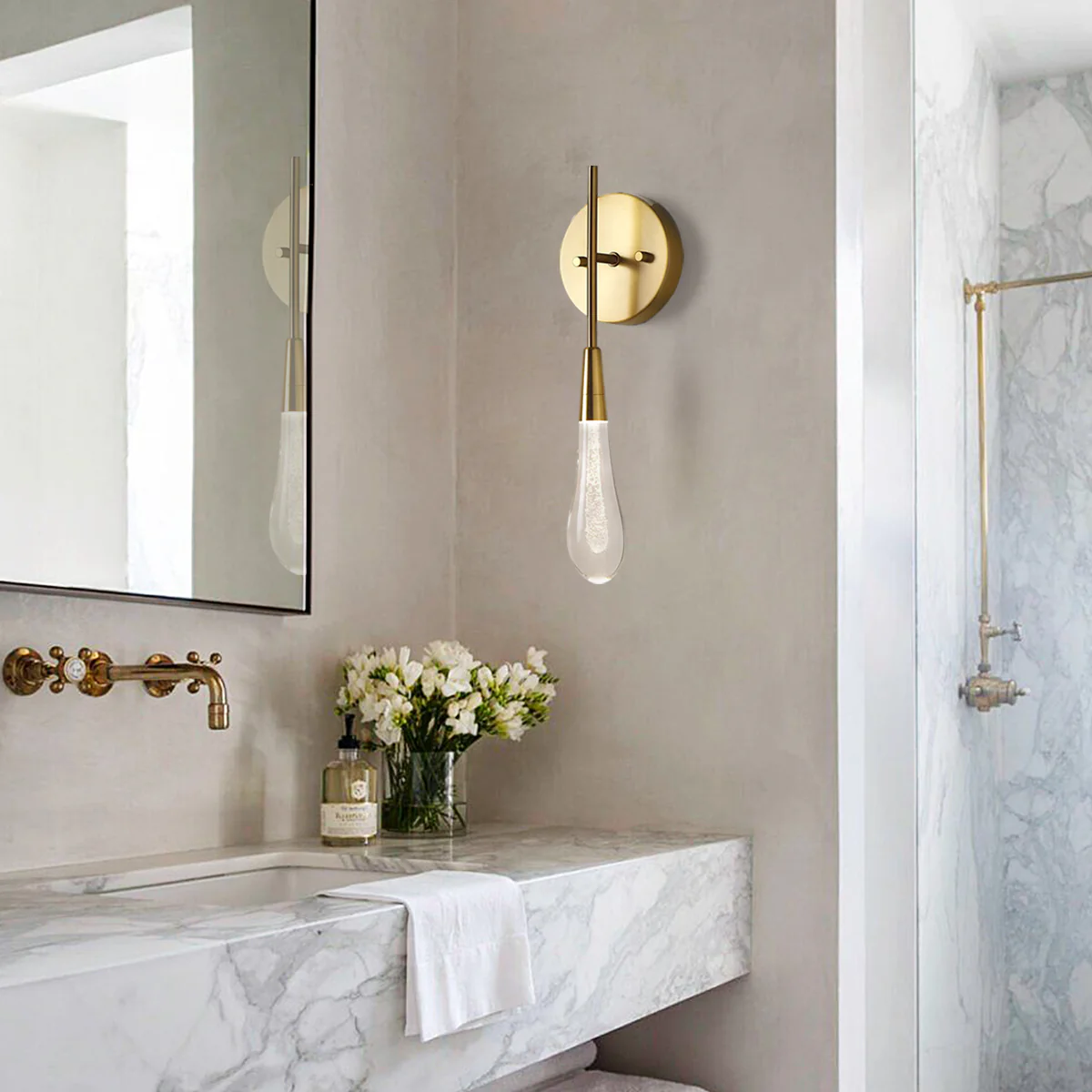 Soltaire Modern Wall Sconce 5"W