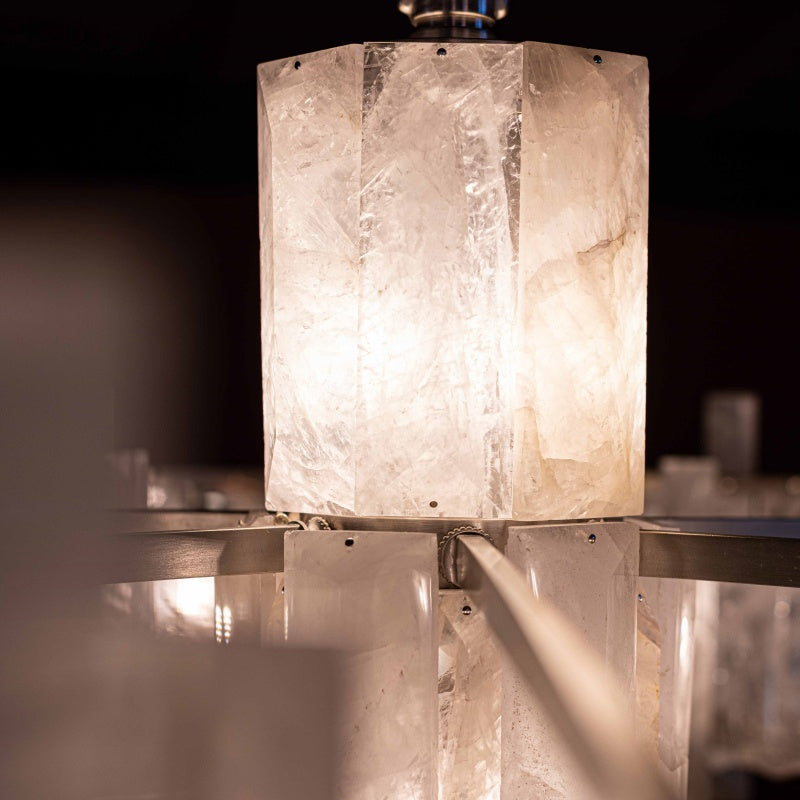 Luster Gaze Cosmic Cascade Chandelier - Background Shot