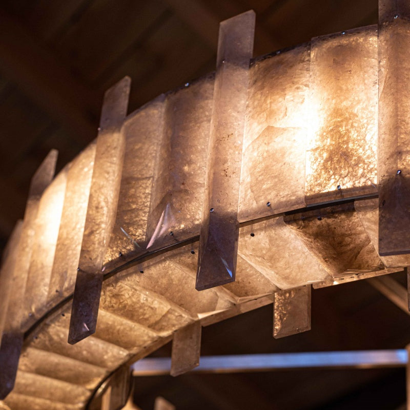 Luster Gaze Cosmic Cascade Chandelier - Background Shot