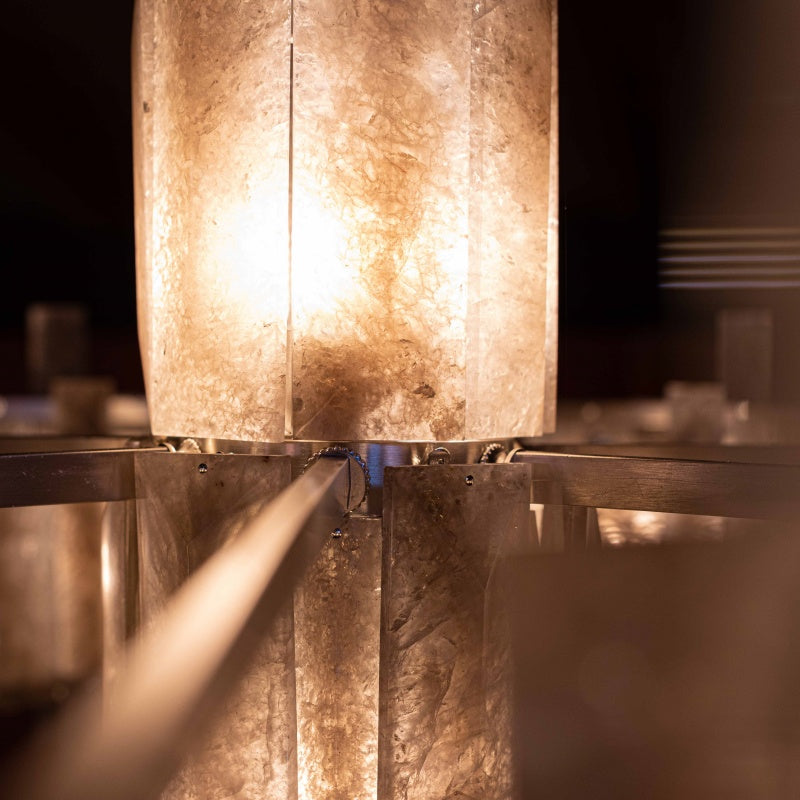 Luster Gaze Cosmic Cascade Chandelier - Background Shot