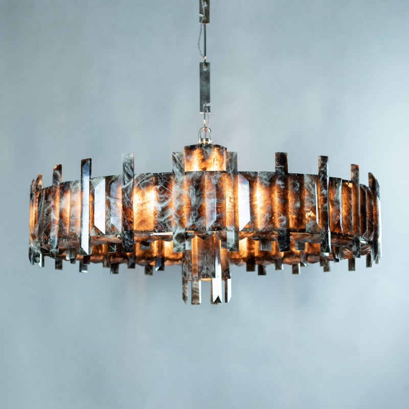 Luster Gaze Cosmic Cascade Chandelier - Background Shot