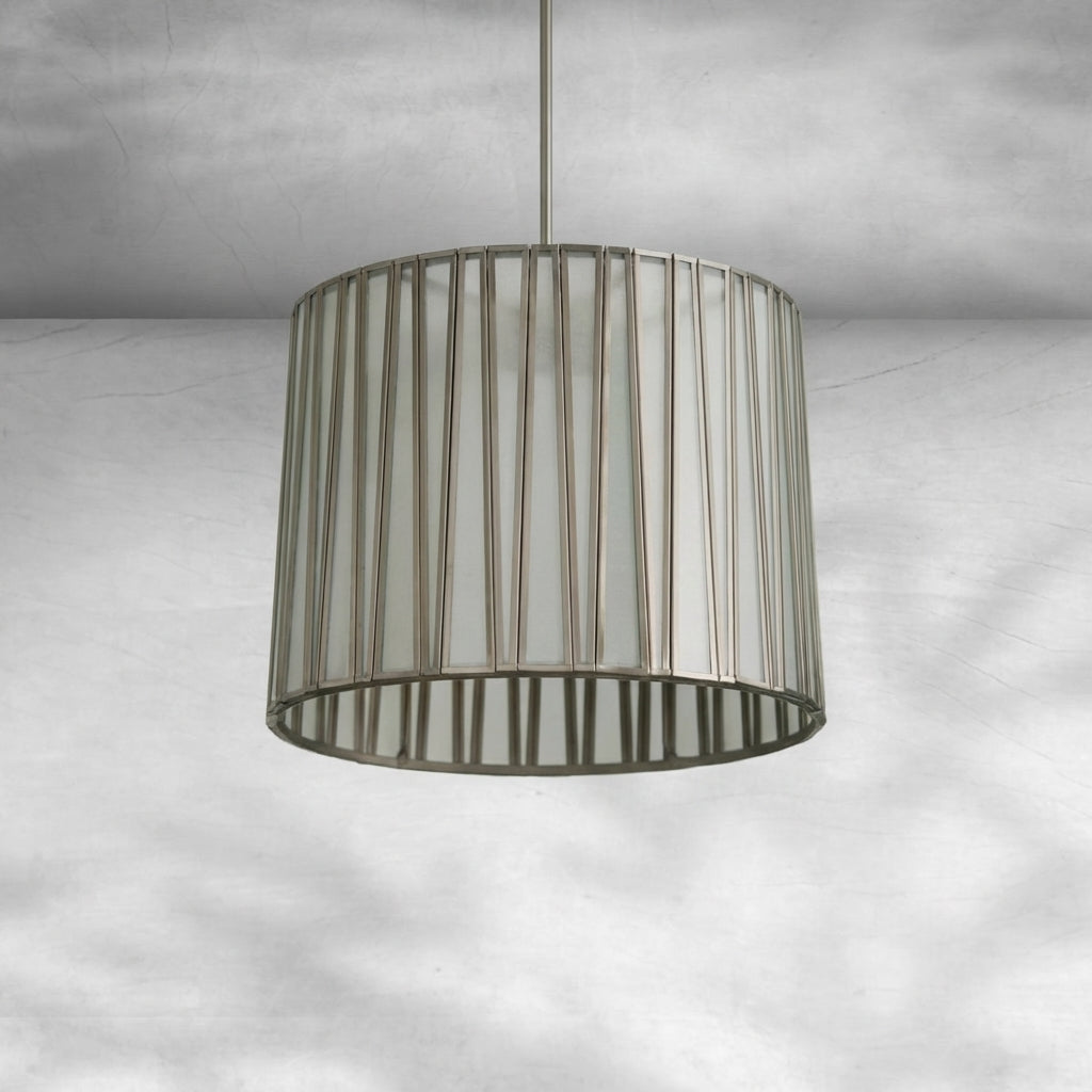 Luster Gaze Aura Sphere Glass Pendant - Background Shot