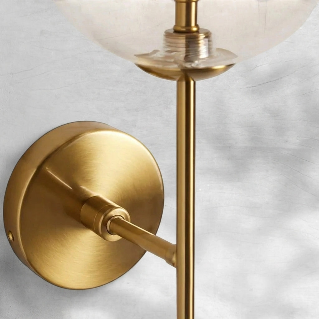 Luster Gaze Celestial Orb Wall Sconce - Background Shot