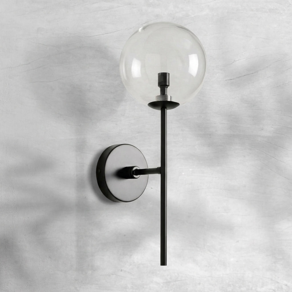 Luster Gaze Celestial Orb Wall Sconce - Background Shot