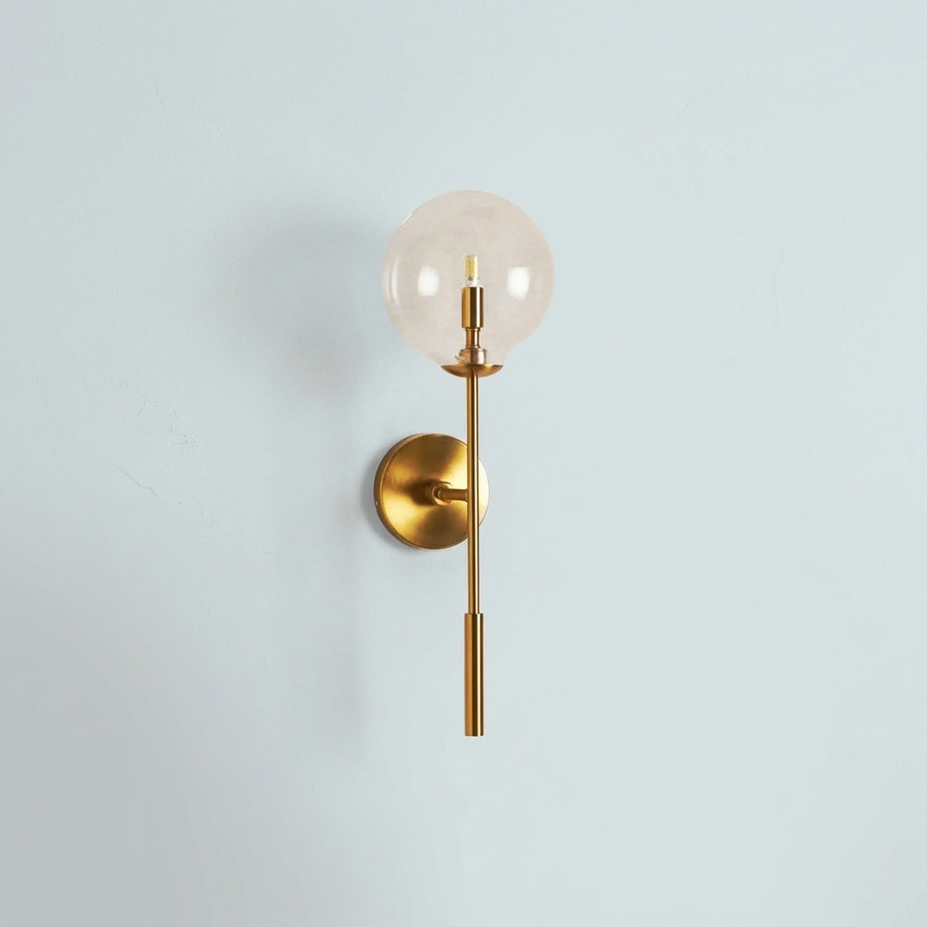 Luster Gaze Celestial Orb Wall Sconce - Studio Shot