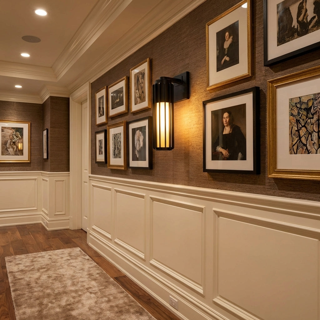 Luster Gaze Veridian Hearth Outdoor Sconce - American hallway gallery