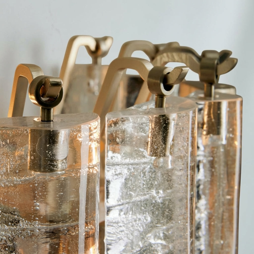 Luster Gaze Sculpted Radiance Wall Sconce - Studio Shot