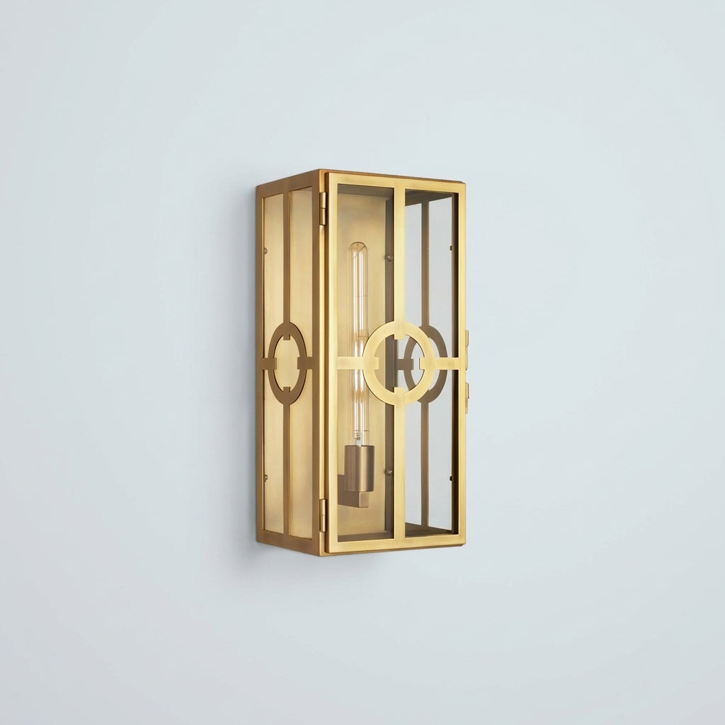 Luster Gaze Westerley Outdoor Sconce 19''22'' - Studio Shot