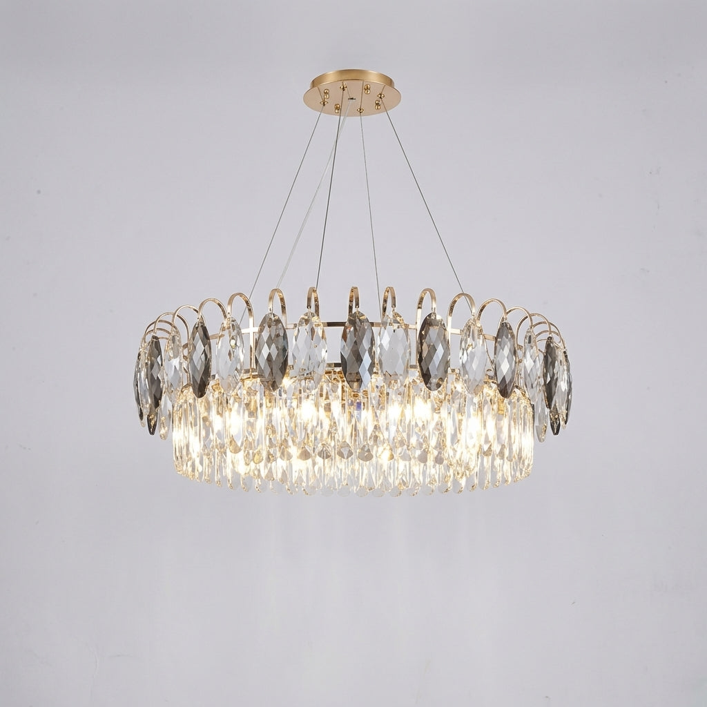 Luster Gaze LG Luxurious K9 Crystal Chandelier - Studio Shot