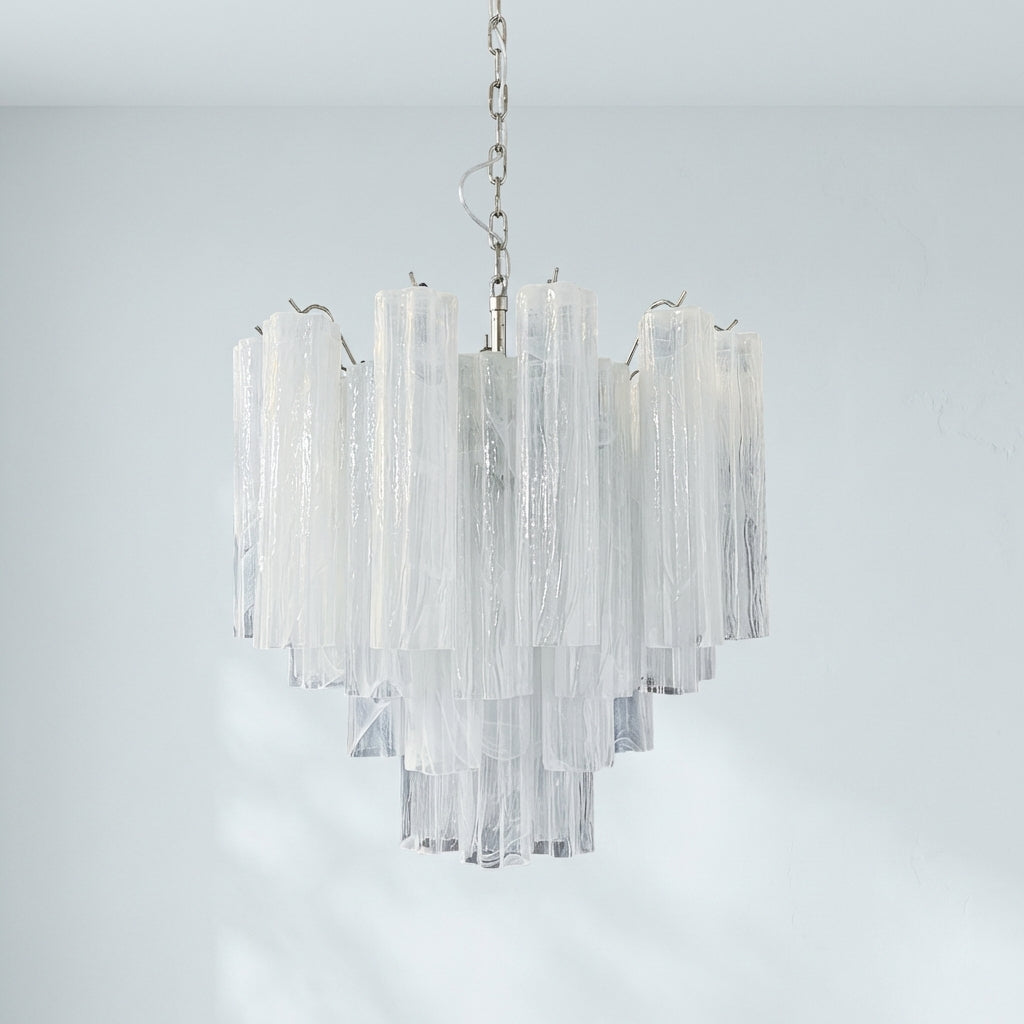 Luster Gaze Venetian Alabaster 36-Tube Chandelier - Studio Shot
