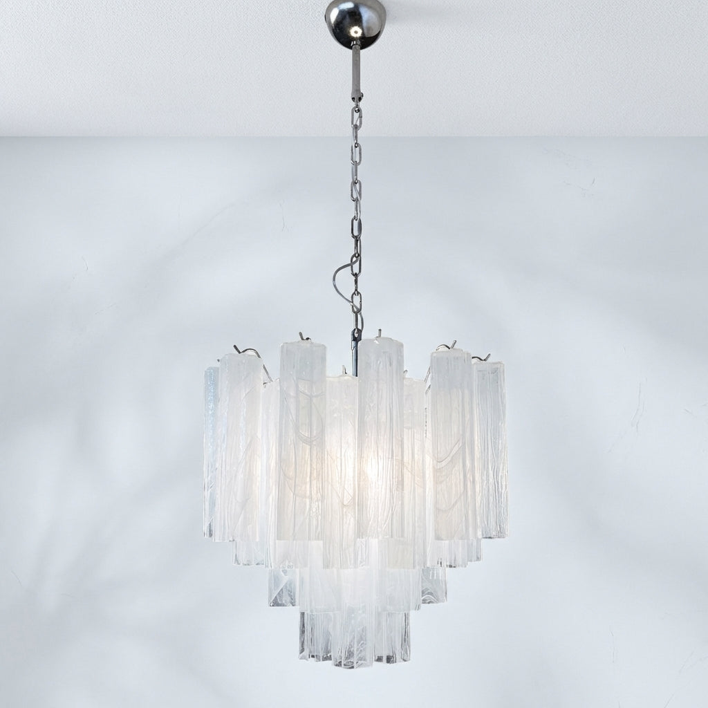 Luster Gaze Venetian Alabaster 36-Tube Chandelier - Studio Shot