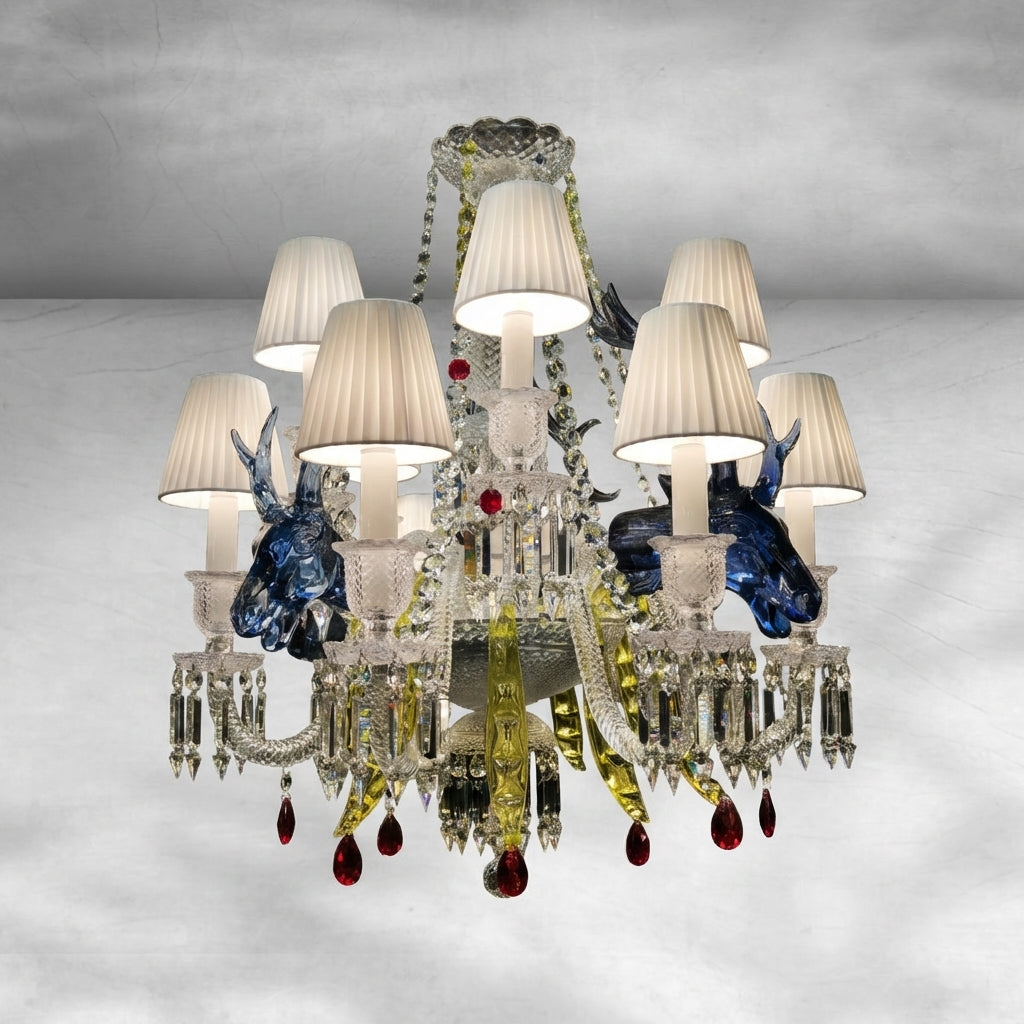 Luster Gaze Enchanted Bloom Crystal Branch Chandelier - Background Shot