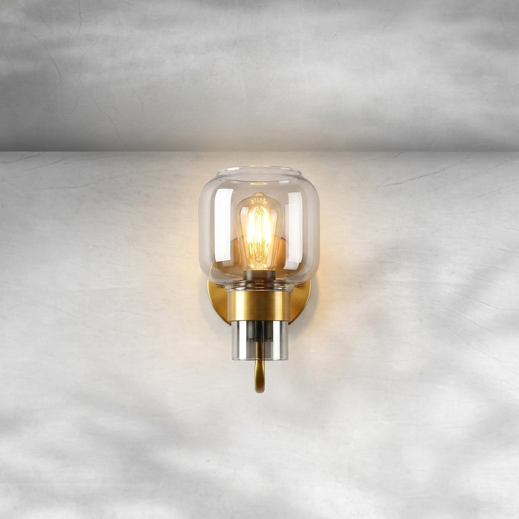 Luster Gaze Post-modern Light Full Brass Chandelier for Living Room/Bedroom - Background Shot