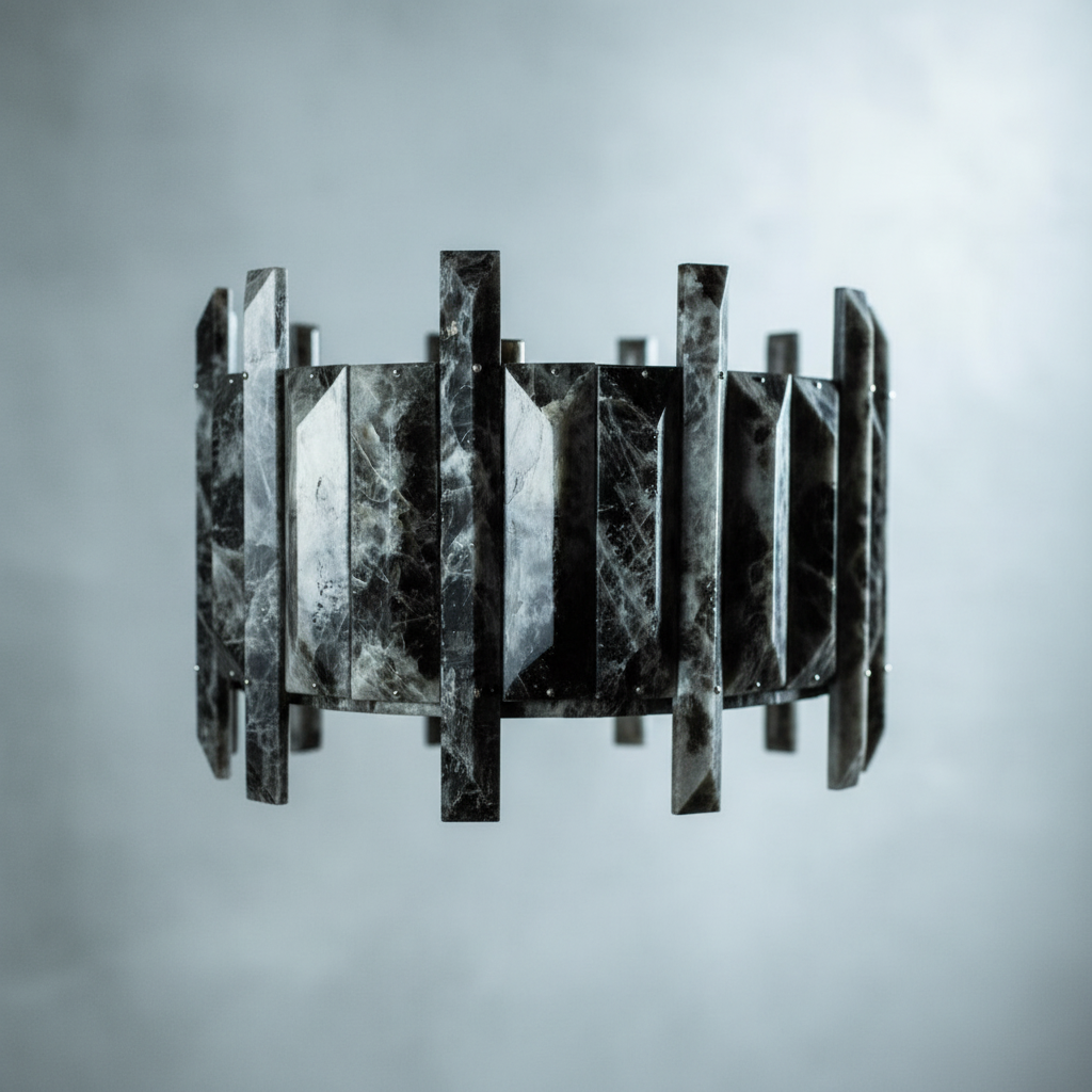 Luster Gaze Cosmic Cascade Chandelier - Background Shot