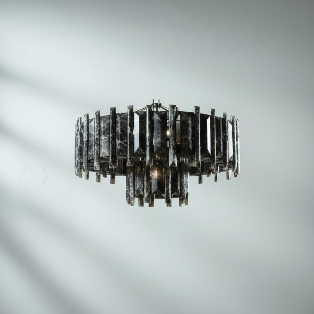 Luster Gaze Cosmic Cascade Chandelier - Background Shot
