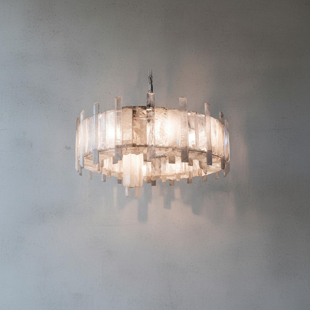Luster Gaze Cosmic Cascade Chandelier - Background Shot
