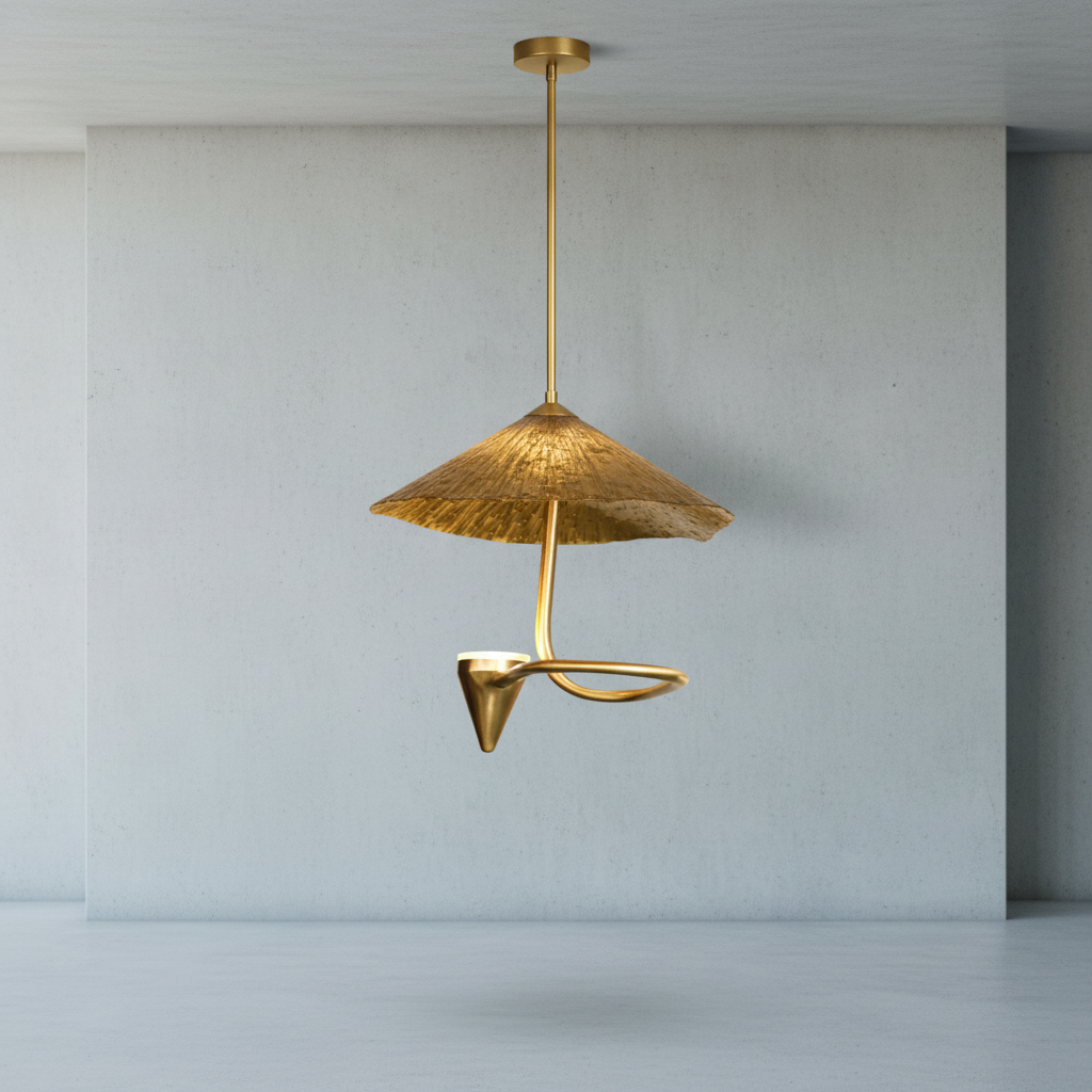 Luster Gaze Veridian Bloom Multi-Light Chandelier - Background Shot