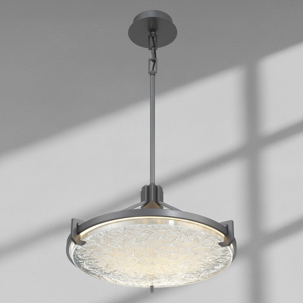Luster Gaze Oceanic Radiance LED Chandelier - Background Shot