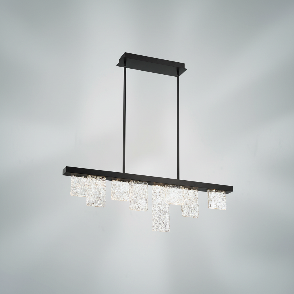 Luster Gaze Harper Linear LED Chandelier - Studio Shot