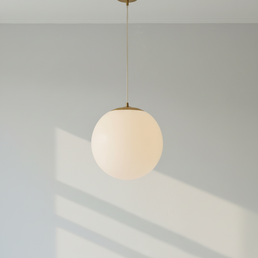 Luster Gaze Celestial Alabaster Sphere Multi-Pendant Chandelier - Background Shot