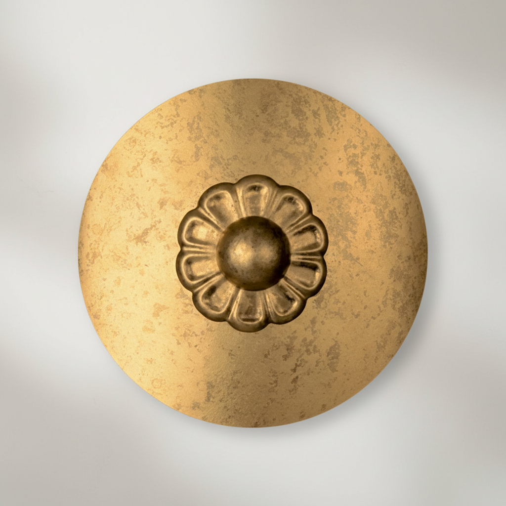 Luster Gaze Veridian Bloom Round Chandelier - Background Shot